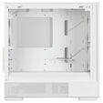 Zalman P10 Namu PC Case, Mini-Tower, mATX, Tempered Glass - White, Wood image number null