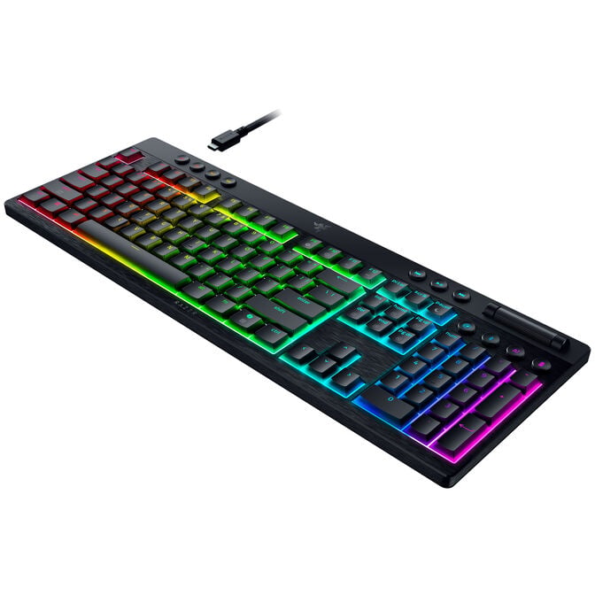 Razer BlackWidow V4 Low-profile HyperSpeed (Orange Switch) - German Layout image number 4