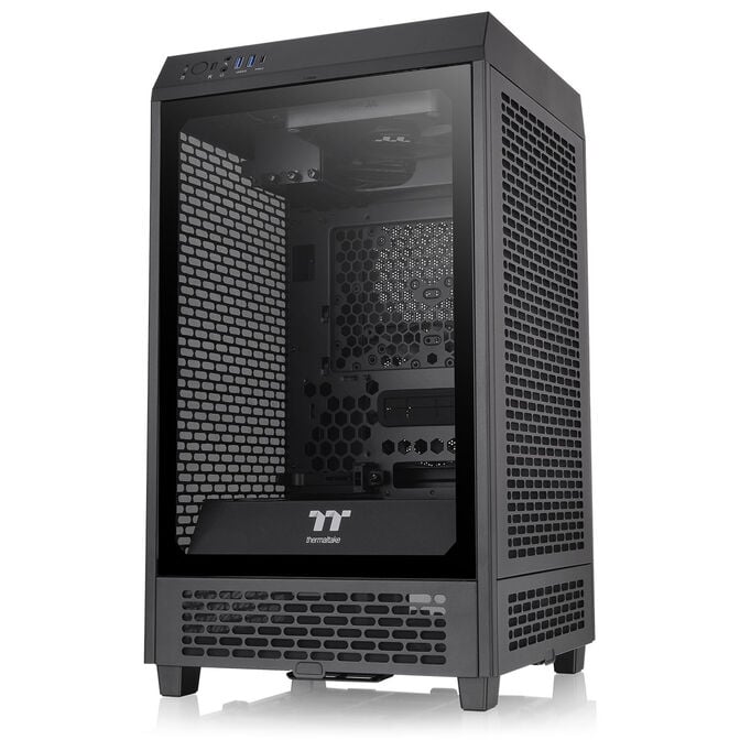 Thermaltake The Tower 200 PC-Geh&auml;use, Mini-Geh&auml;use, Mini-ITX, Tempered Glass - schwarz image number 8