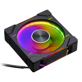 PHANTEKS D30 PWM Regular Airflow D-RGB L&uuml;fter - 120mm, schwarz