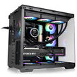 Thermaltake View 380 WS ARGB PC Case, Mid Tower, ATX, ARGB, Tempered Glass - Black image number null