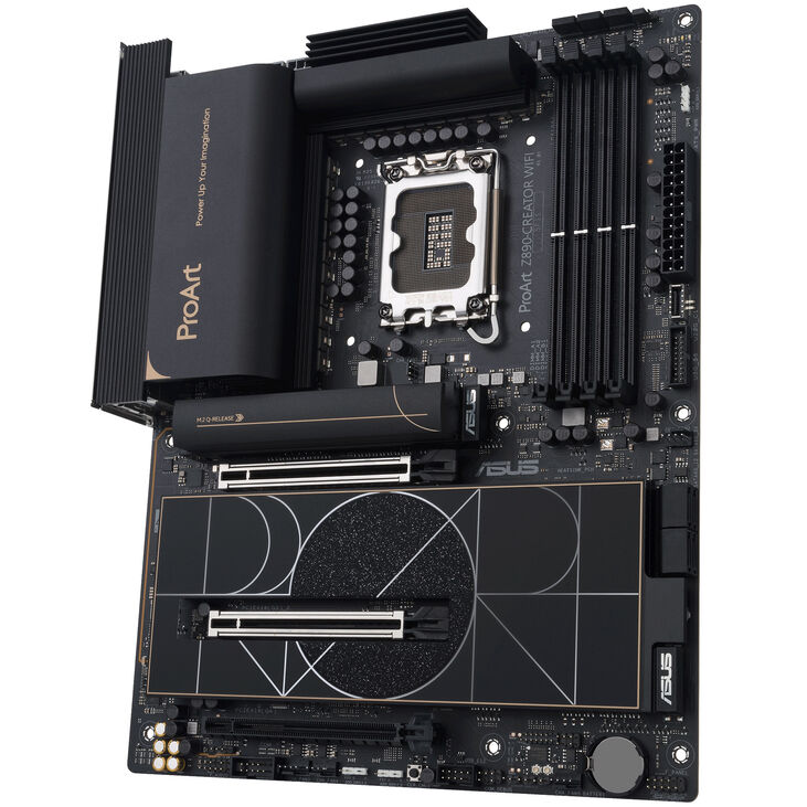 ASUS ProArt Z890-Creator WiFi motherboard, LGA 1851 socket, Intel Z890, ATX, DDR5 image number 6