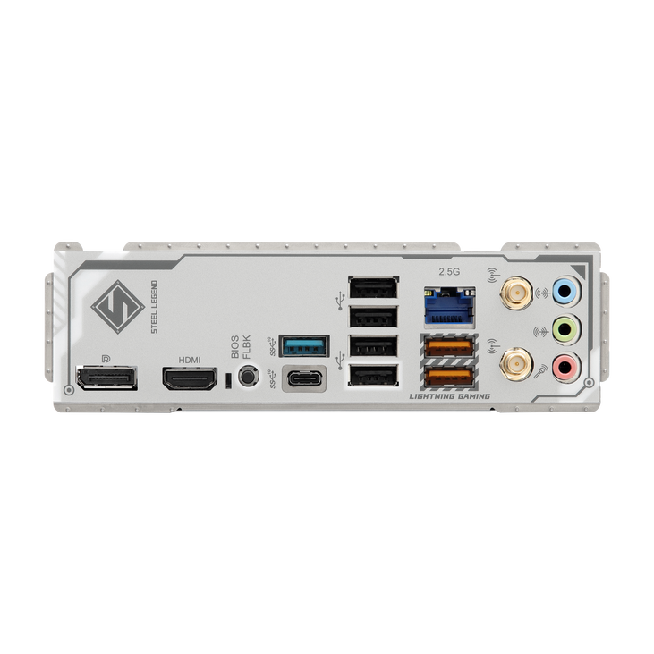 ASROCK B850M Steel Legend Wifi Mainboard, Sockel AM5, AMD B850, Micro-ATX, DDR5 image number 5