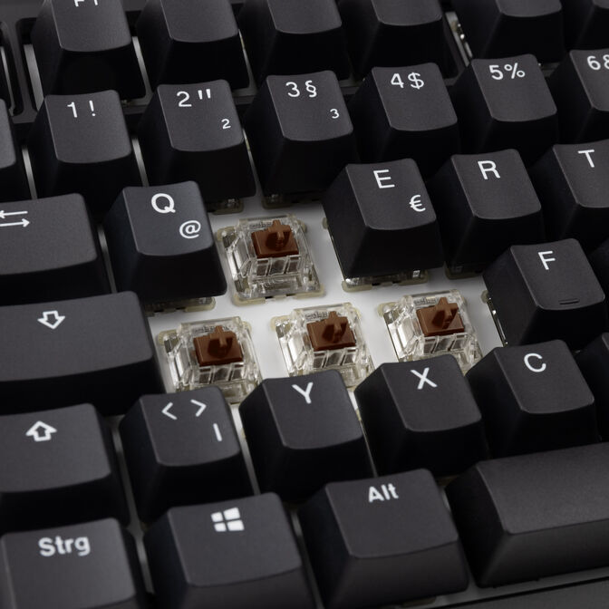 Ducky Tinker 75 Gaming-Tastatur, RGB - MX-Brown (ISO-DE) image number 4
