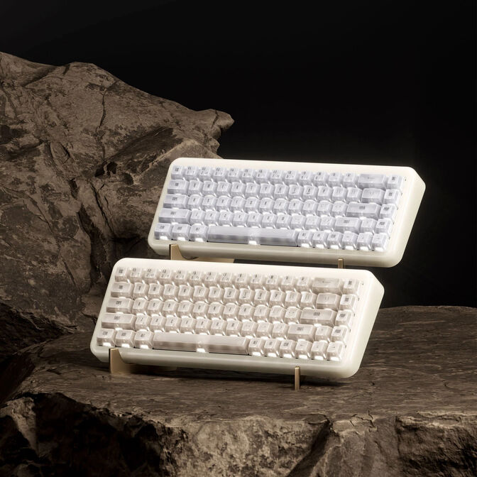 Akko YU01 Antique Jade Gaming Keyboard, RGB - 65%, V3 Piano Pro Switches (ISO) image number 11