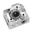 EK Water Blocks EK-Quantum Scalar Flowmeter Top-To-Bottom D-RGB - Nickel image number null