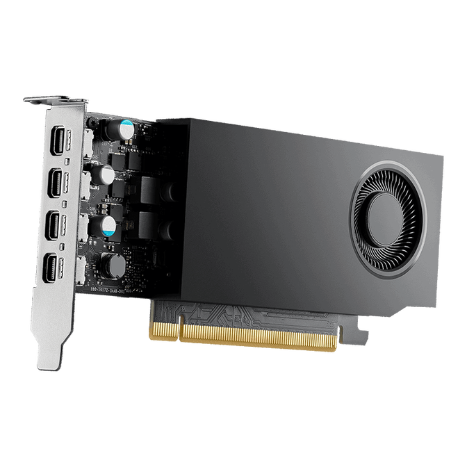 PNY RTX A400 Grafikkarte, 4096 MB GDDR6 image number 0