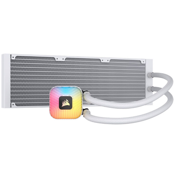 CORSAIR NAUTILUS II 360 RS ARGB CPU Water Cooling, 360 mm, RS-II-ARGB Fans - White image number 3