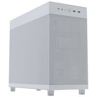 ASUS Prime AP303 PC Case, Mid Tower, ATX, Mesh Panel - White