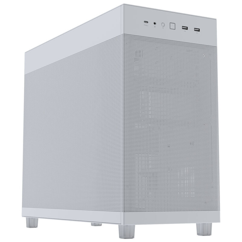 ASUS Prime AP303 PC-Gehäuse, Midi-Tower, ATX, Mesh Panel - weiß
