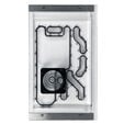 Stealkey Customs Lian Li O11D Mini Front MK2 D5  Distroplate - Acryl - wei&szlig; image number null