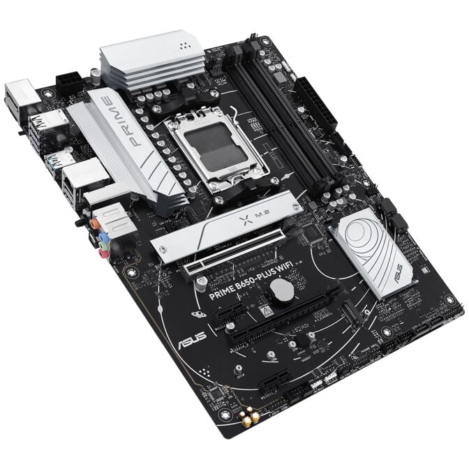 ASUS Prime B650-Plus WiFi motherboard, Socket AM5, AMD B650, ATX, DDR5 image number 1