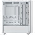 Corsair 3200D RS PC Case, Mid Tower, ATX, Tempered Glass - White image number null