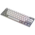 Corsair CLIPPER PRO MINI 60 Hall Effect Gaming Keyboard, Backlit RGB LED, CORSAIR MGX Core, WHT , PBT DS Keycaps image number null