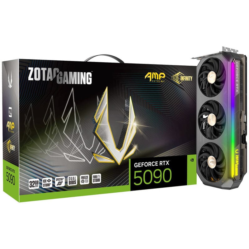 ZOTAC GAMING GeForce RTX 5090 AMP Extreme INFINITY, 32768 MB GDDR7