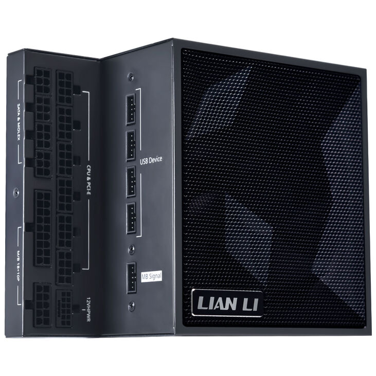 Lian Li EDGE EG1000 80 PLUS Platinum Netzteil, PCIe 5.1, ATX 3.1 - 1000 Watt, schwarz image number 1