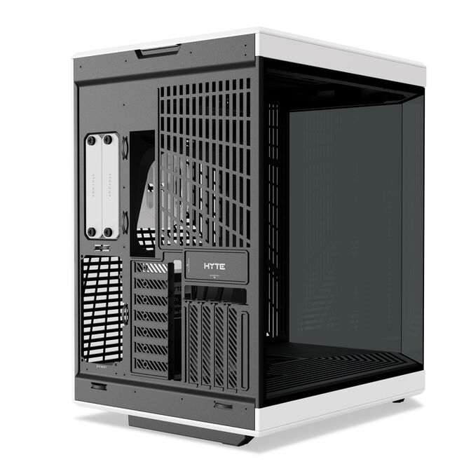 Hyte Y70  PC Case, Mid Tower, ATX, Tempered Glass - Black / White image number 3