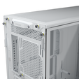 Corsair Frame 5000D RS ARGB PC Case, Mid-Tower, E-ATX, Tempered Glass - White image number null