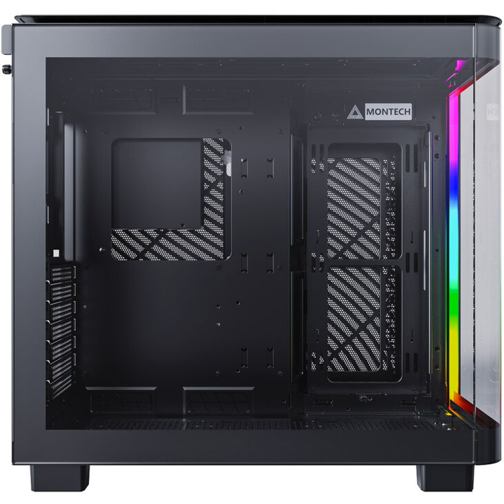 Montech KING 95 Mid Tower, Tempered Glass, ARGB - Black image number 4
