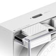 SHARGE Retractable 65W Charger EU PLUG - White image number null