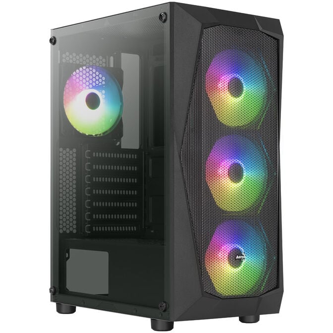Aerocool Falcon V2 Midi-Tower - Acrylglas schwarz image number 8
