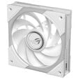ASUS ROG Eurux GR120 ARGB PWM Fan - Reverse Blade, 3-Pack, white image number null