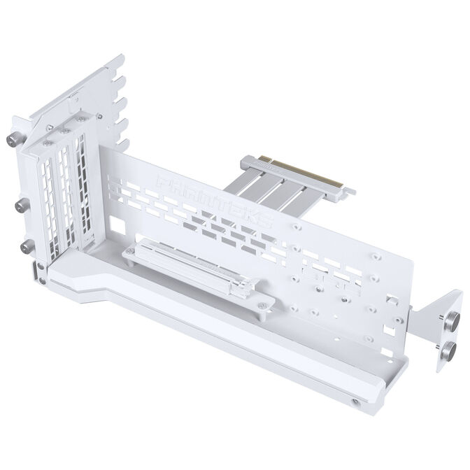 Phanteks Premium PCIe Gen 5 Vertical GPU Bracket, DRGB, with PCIe 5.0 Riser Cable - 220mm, white image number 0