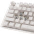 Ducky One 3 Aura White Gaming Keyboard, RGB LED - MX-Speed-Silver (US) image number null