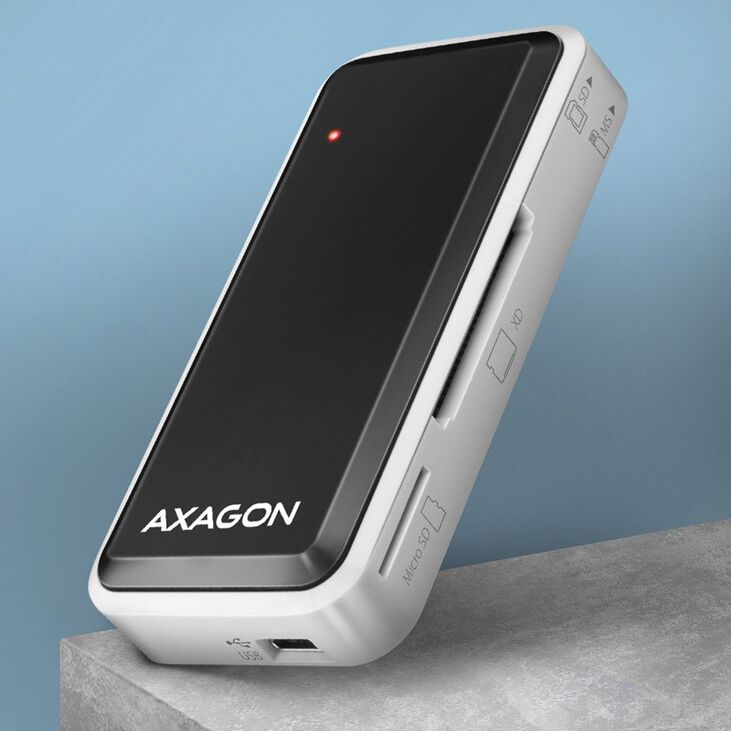 AXAGON CRE-X1 Externer Mini-Kartenleser, 5-slot image number 1