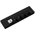 Lian Li RS Series 80 PLUS Gold power supply, ATX 3.1, modular - 1,000 watts, with RS Hub, black image number null