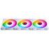 PHANTEKS M25 Gen2 PWM D-RGB Lüfter 3er-Pack - Reverse Blade, 140mm, weiß image number null