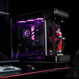 Cooler Master MASTERFRAME 360 STAGE MIRROR PC-Geh&auml;use, Open-Frame, ATX, Tempered Glass - schwarz image number null