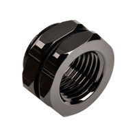 XSPC Case Pass-Through G1/4 inch - chrome black