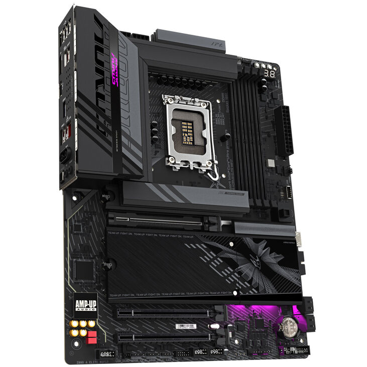 GIGABYTE Z890 Aorus Elite WiFi7 Mainboard, Sockel LGA 1851, Intel Z890, ATX, DDR5 image number 1