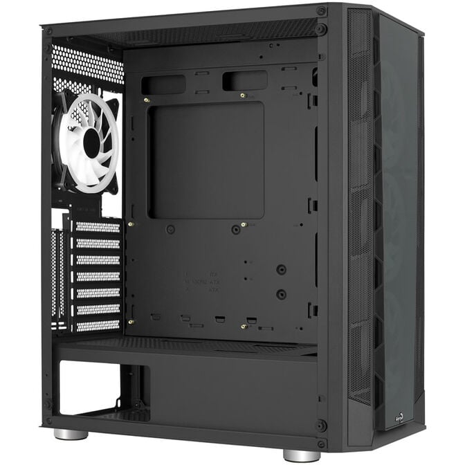 Aerocool Prism ARGB Midi-Tower, Tempered Glass - schwarz image number 4