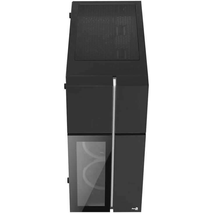 Aerocool Playa Midi-Tower, Tempered Glass - schwarz image number 3