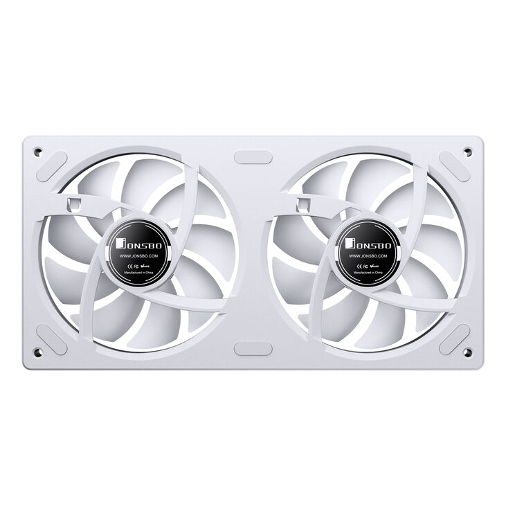 Jonsbo ZA-240 Fan, Reverse Blade, PWM, ARGB - 240mm, white image number 8
