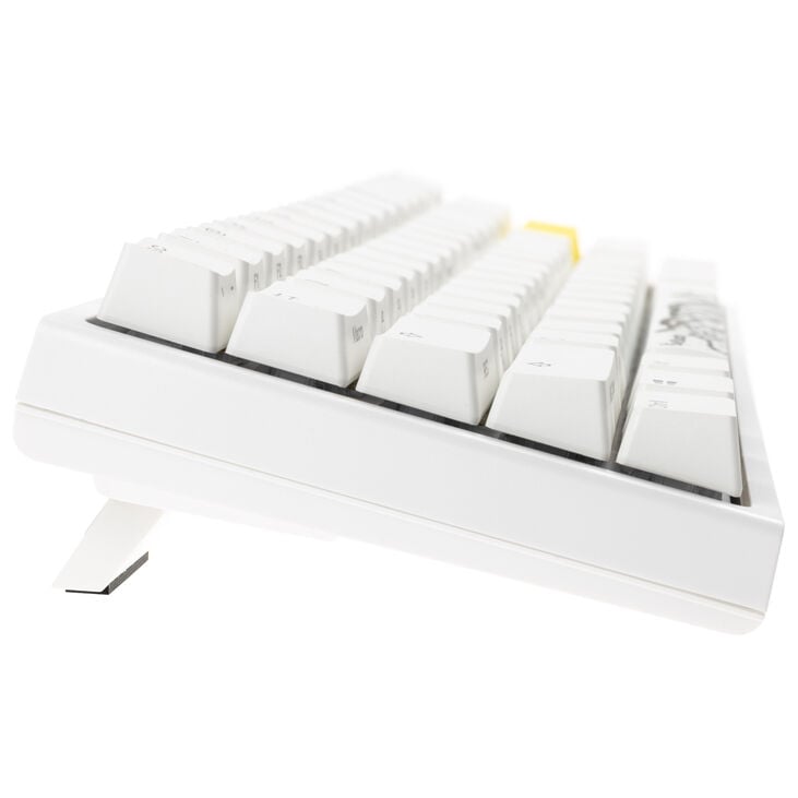 Ducky One 2 Pro Mini White Edition Gaming Tastatur, RGB LED - Cherry Blue (US) image number 3