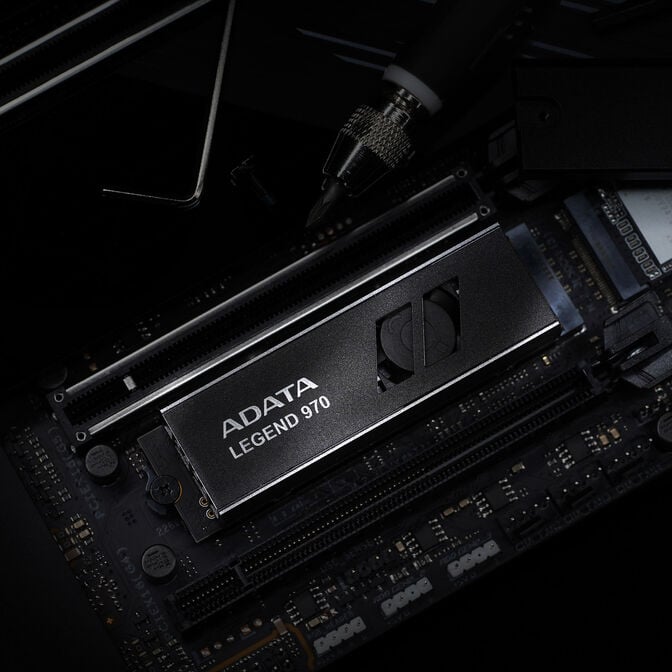 ADATA LEGEND 970 PRO NVMe SSD, PCIe 5.0 M.2 Type 2280, with heatsink - 2 TB image number 10