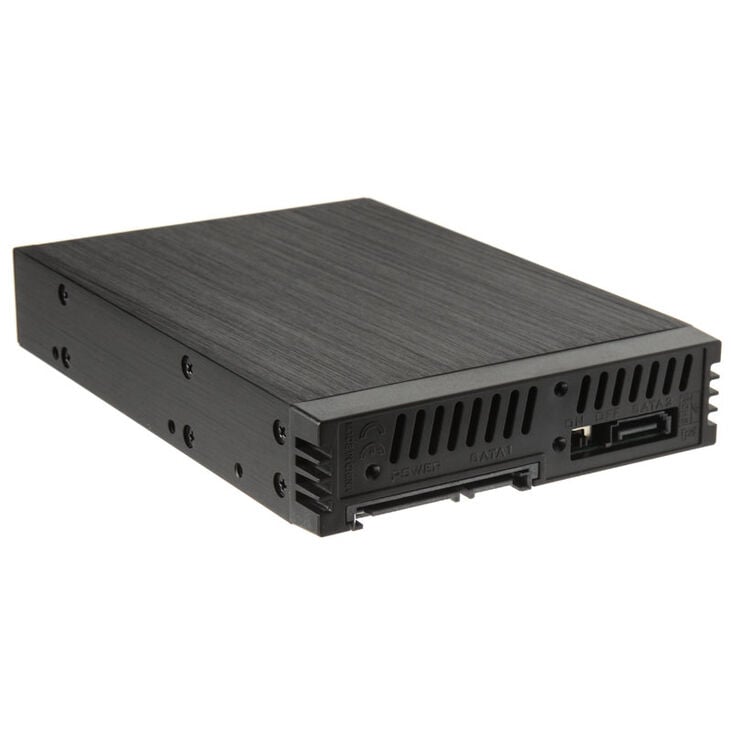 SilverStone SST-FS202B 3.5-inch hot-swap for 2x 2.5-inch HDD/SSD image number 2