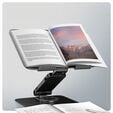 AXAGON STND-LRB Laptop-St&auml;nder, 360&deg; drehbar, Doppelgelenk, verl&auml;ngerbar  - schwarz image number null