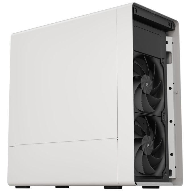 HAVN BF 360 Flow Solid PC Case, Midi-Tower, E-ATX - White image number 1