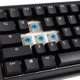 Ducky Tinker 65 Gaming-Tastatur, RGB - MX-Blue (ANSI) image number null