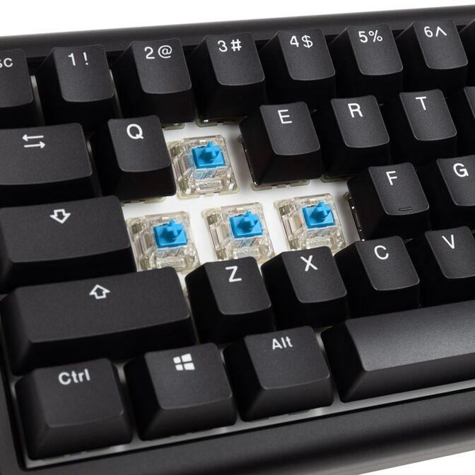 Ducky Tinker 65 Gaming-Tastatur, RGB - MX-Blue (ANSI) image number 4