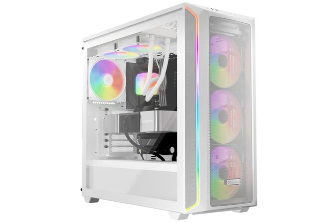 be quiet! Light Wings LX ARGB PWM High Speed Fan, Triple Pack - 140mm, white image number 3