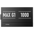 APNX MAX G1 1,000W 80 PLUS Gold Power Supply, ATX 3.1, PCIe 5.1, fully modular, compact - 1,000 Watts, black image number null