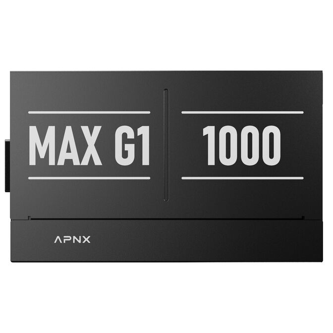 APNX MAX G1 1,000W 80 PLUS Gold Power Supply, ATX 3.1, PCIe 5.1, fully modular, compact - 1,000 Watts, black image number 5