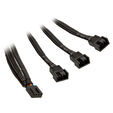 EK Water Blocks EK-Cable Y-Weiche f&uuml;r 3x 4-Pin-PWM-L&uuml;fter - 10 cm image number null