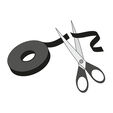 LABEL THE CABLE Dual Velcro Roll 3m - black image number null