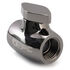 XSPC G1/4 Kugelhahn - Messing, Schwarz-Chrome image number null